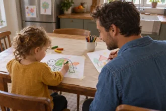 Colorier avec son enfant : à quel âge commencer et comment s’y prendre
